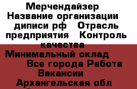 Мерчендайзер › Название организации ­ диписи.рф › Отрасль предприятия ­ Контроль качества › Минимальный оклад ­ 20 000 - Все города Работа » Вакансии   . Архангельская обл.,Северодвинск г.